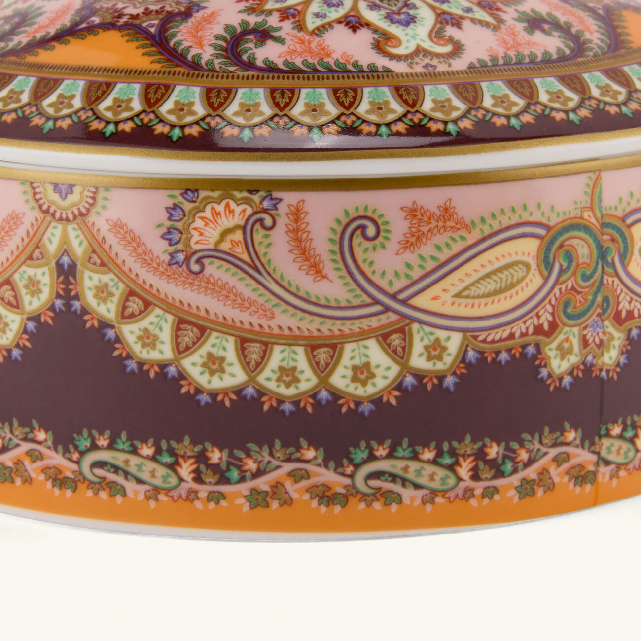 etro thistle jewelry box pink