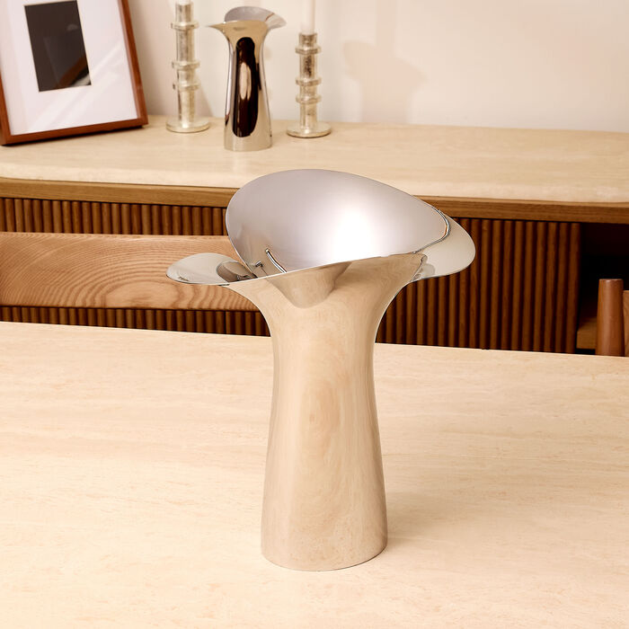 Bloom Botanica Vase Silver Large georg jensen bloom botanica vase silver large