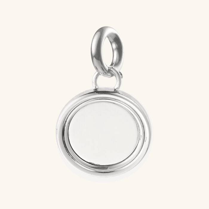 كريستوفل دلاية على شكل ميدالية شري شري فضية