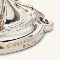 شمعدان تريانون باللون الفضي كريستوفل شمعدان تريانون باللون الفضي