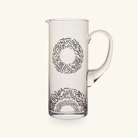 دملاج إبريق المشروبات الباردة قمر بتصميم شفاف