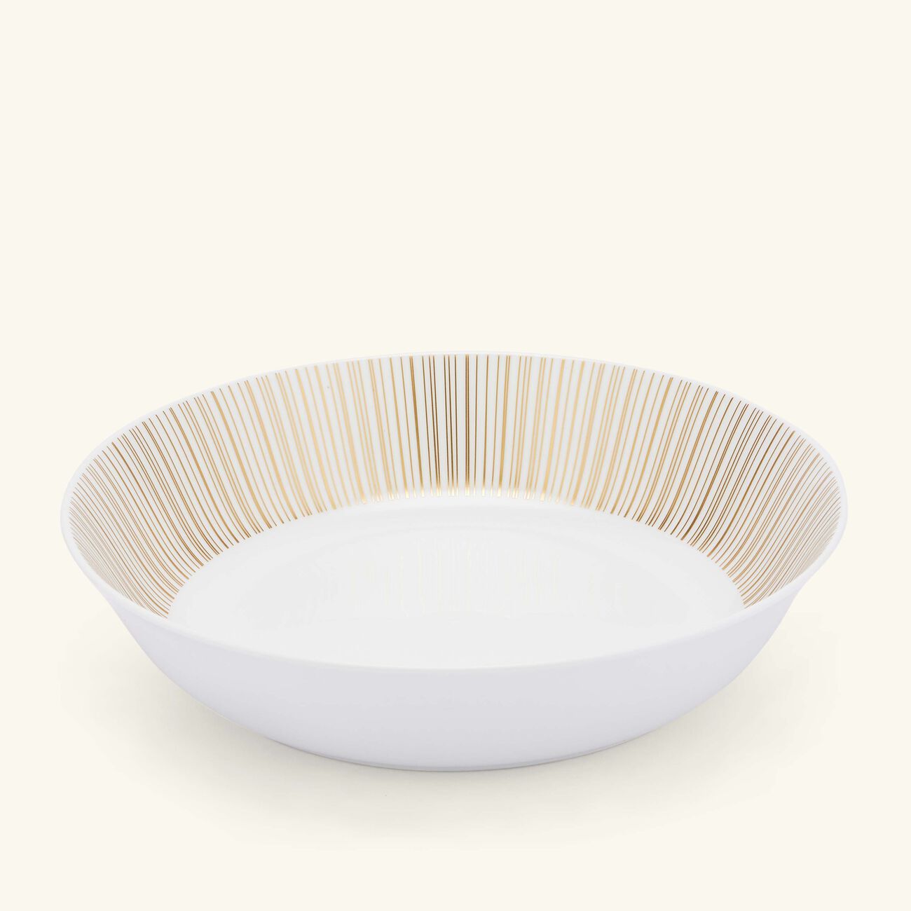 bernardaud sol serving bowl gold 24cm