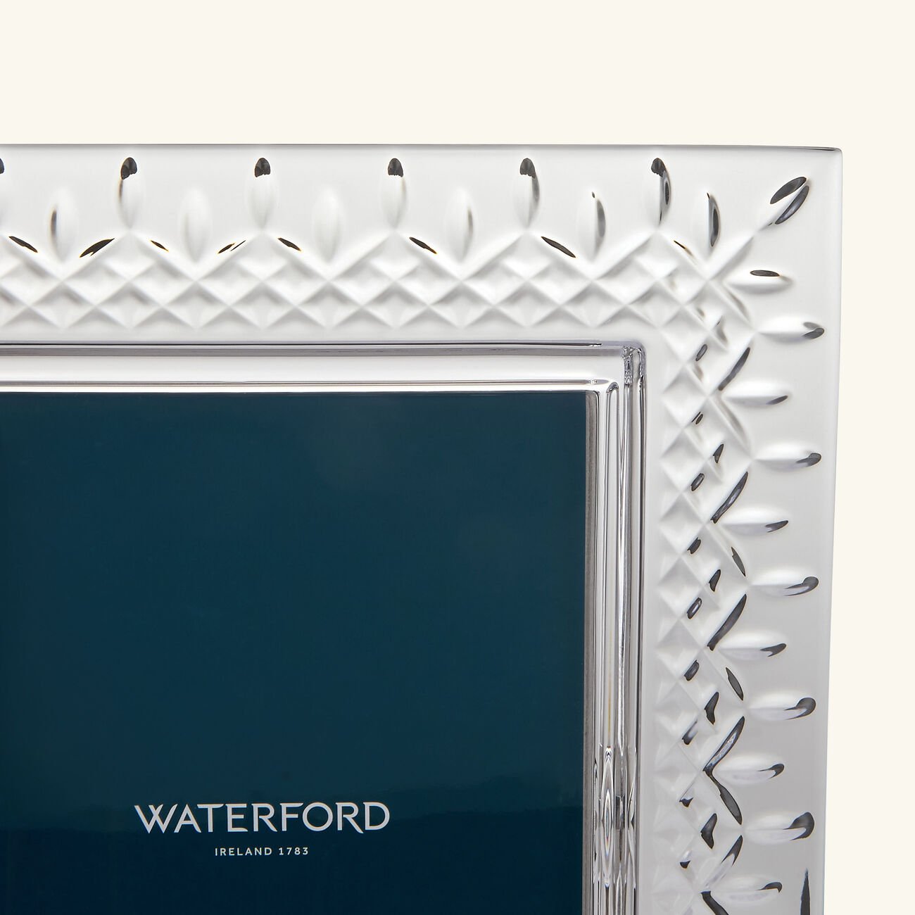 waterford lismore photo frame clear 5x7in