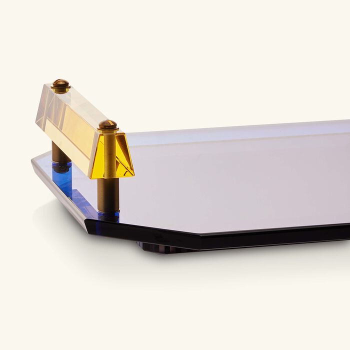 reflections copenhagen diafah serving tray rectangular medium multicolor