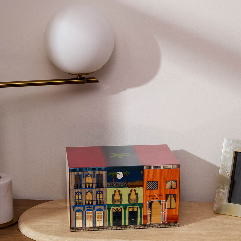 "Parisien By Night" Humidor Multicolor elie bleu parisien by night humidor multicolor