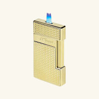 Slimmy Diamond Head Lighter Gold st dupont slimmy diamond head lighter gold