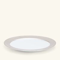 Divine Serving Platter Oval Silver 33cm bernardaud divine serving platter oval silver 33cm