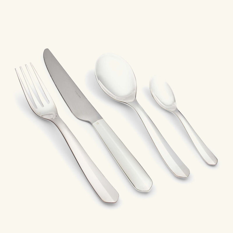 كريستوفل طقم الفضيات إنفيني مؤلف من 48 قطعة باللون الفضي