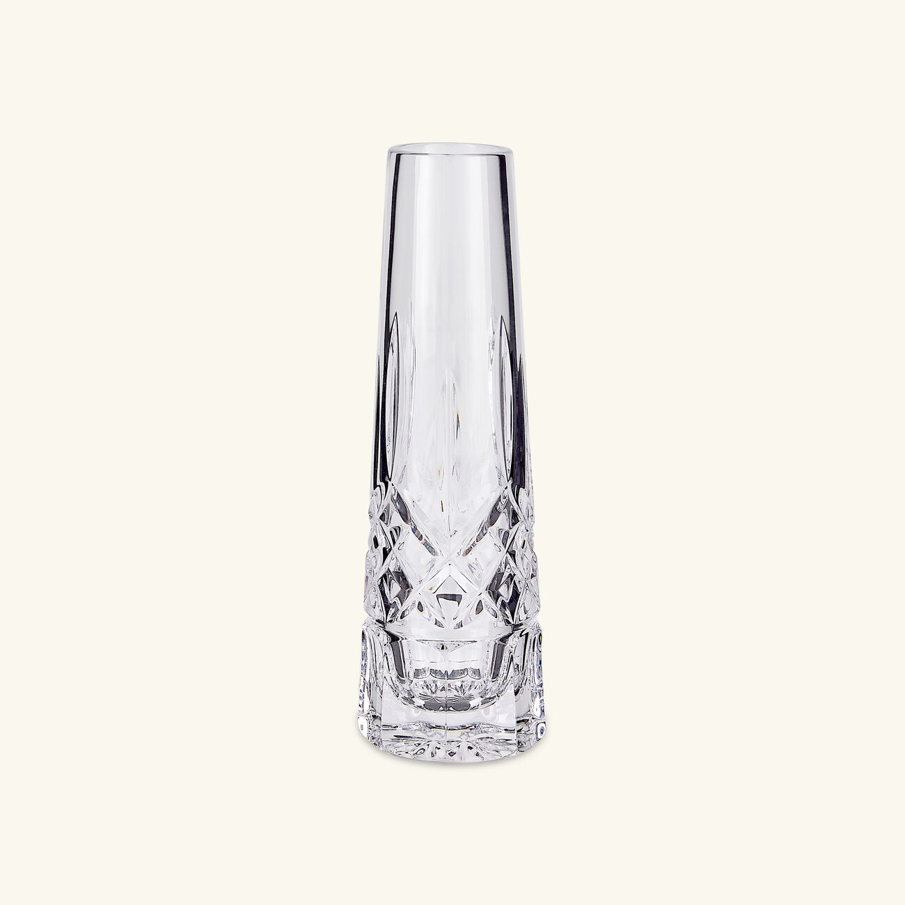 waterford lismore bud vase medium clear