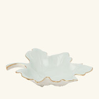 Autumn Fig Leaf Trinket Tray Small Grey villari autumn fig leaf trinket tray small grey