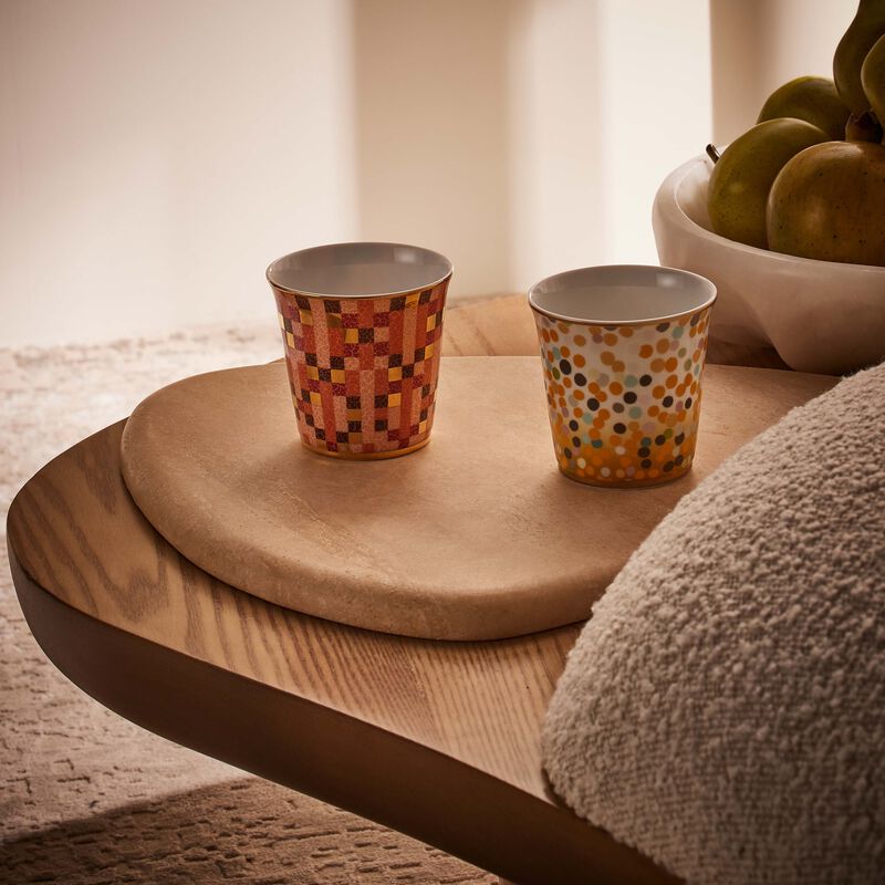 bernardaud atacama tumbler with candle