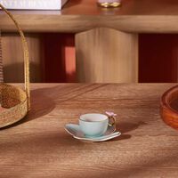 Butterfly Coffee Cup & Saucer Blue villari butterfly coffee cup saucer blue