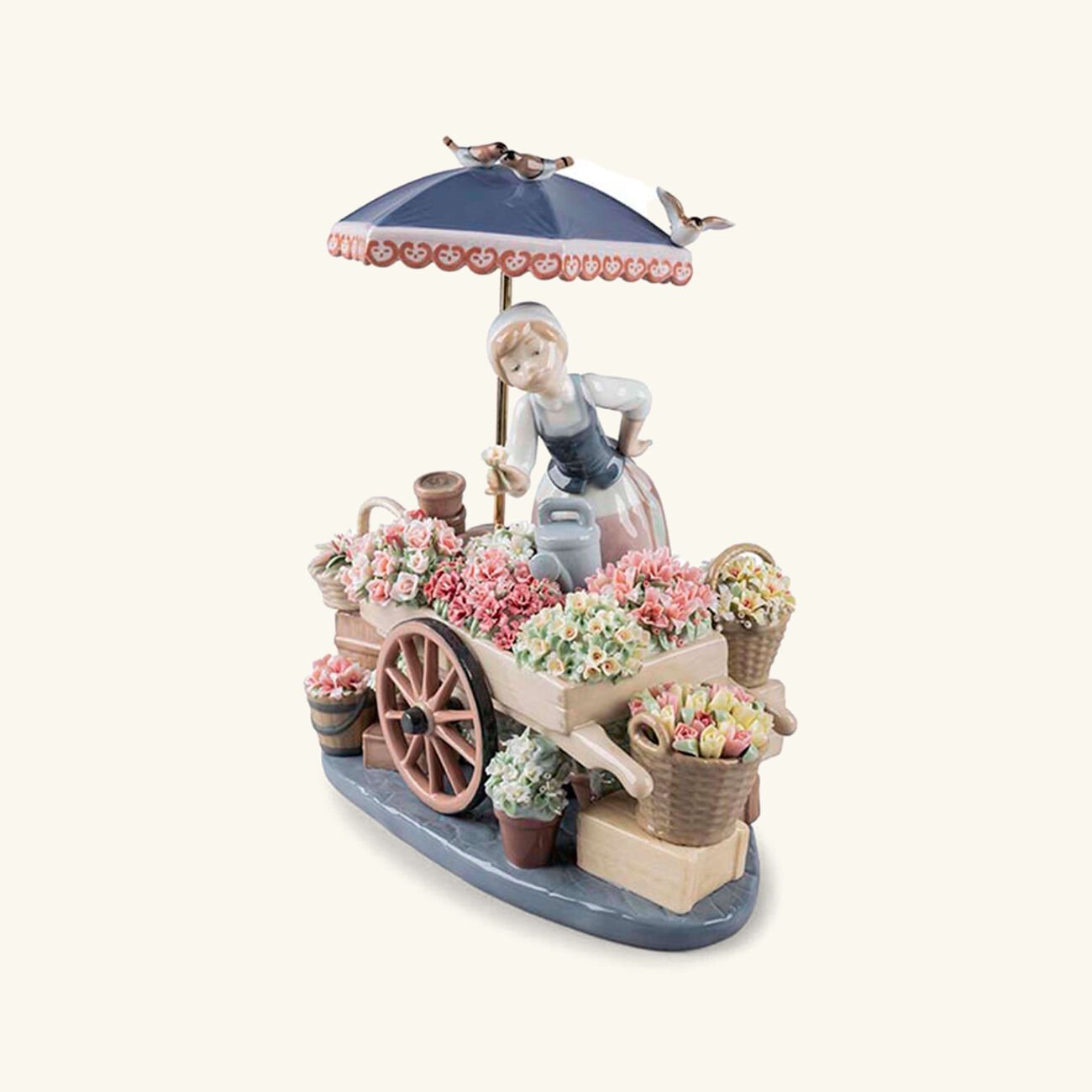 Flowers of The Season Woman Sculpture Medium Grey lladro flowers of the season woman sculpture medium grey