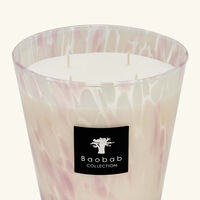 baobab collection pearls white candle max 16