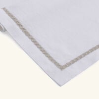 Rosely Napkin Silver catherine denoual rosely napkin silver