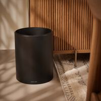 Brennan Waste Basket Black ralph lauren home brennan waste basket black