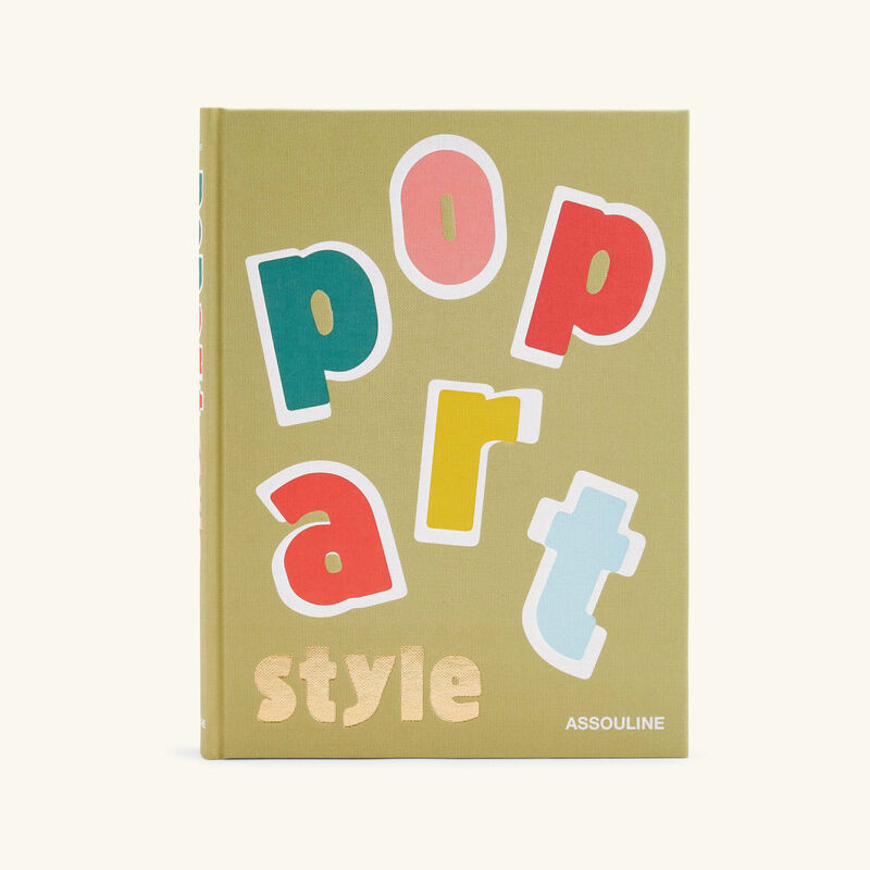 assouline pop art style book 33x25cm