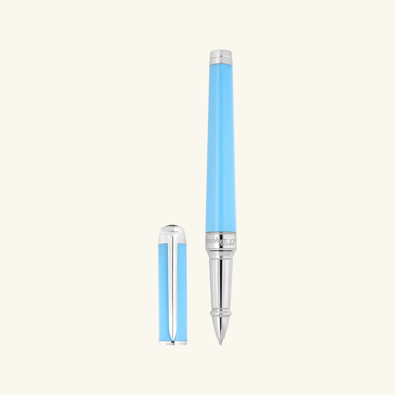 Line D Eternity Rollerball Pen Light Blue st dupont line d eternity rollerball pen light blue