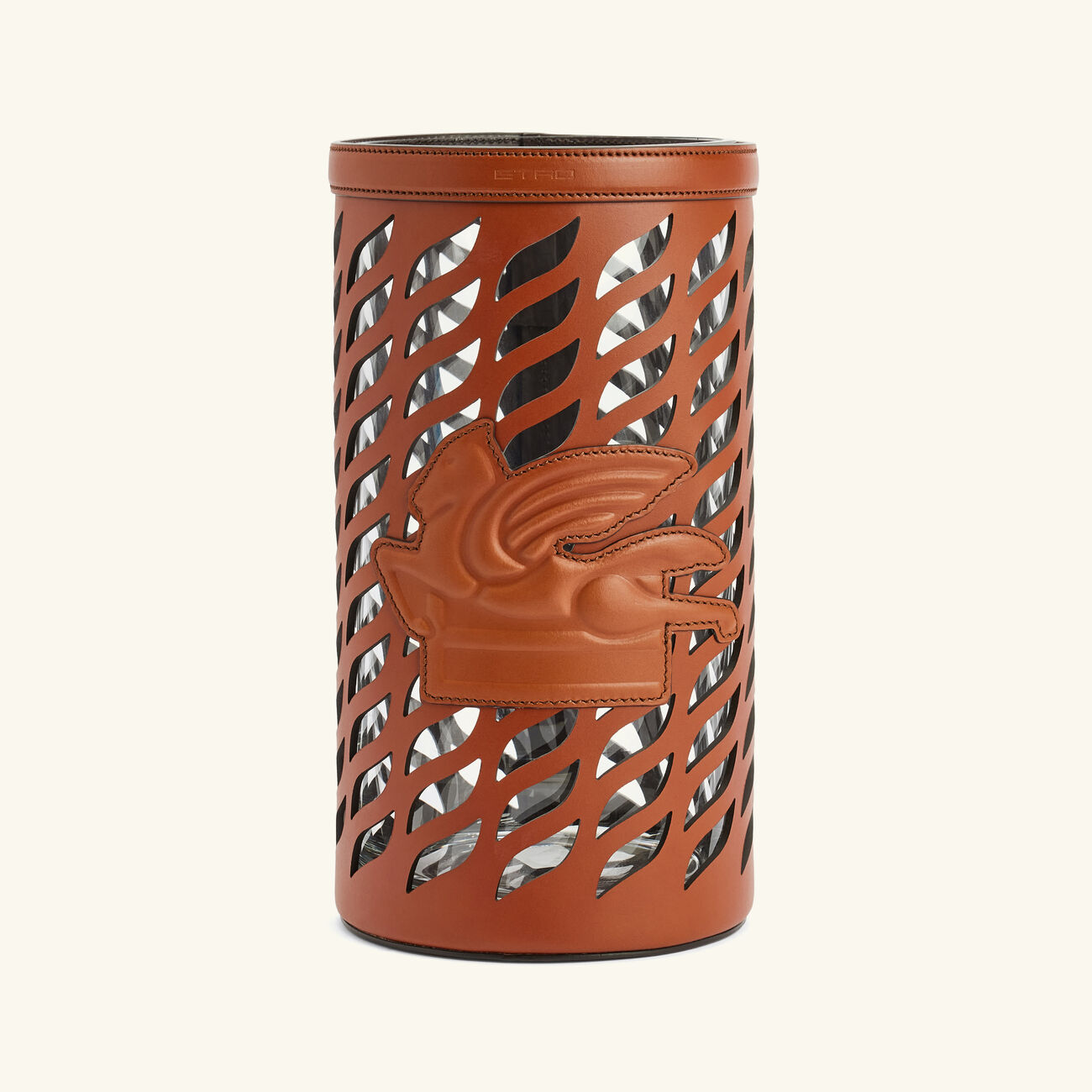 Drill Vase Medium Brown etro drill vase medium brown