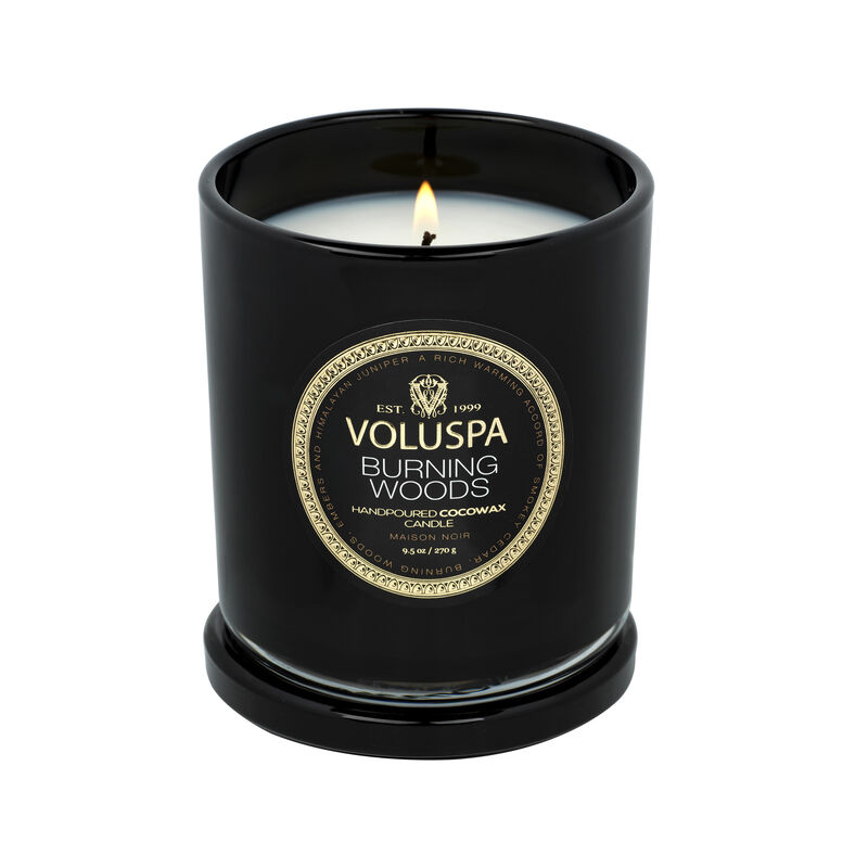 Burning Woods Classic Candle voluspa burning woods classic candle
