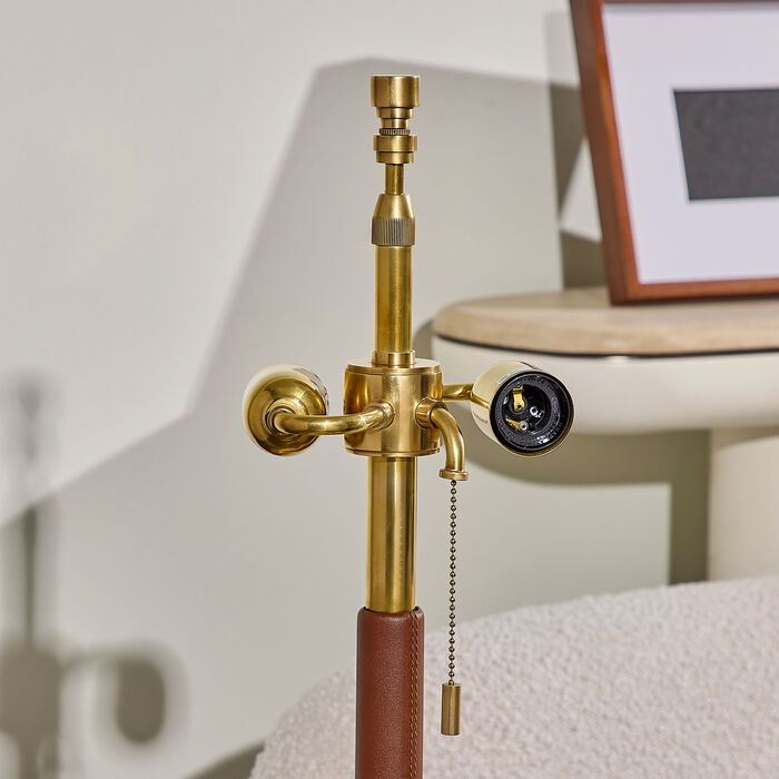 Garner Table Lamp Brown ralph lauren home garner table lamp brown