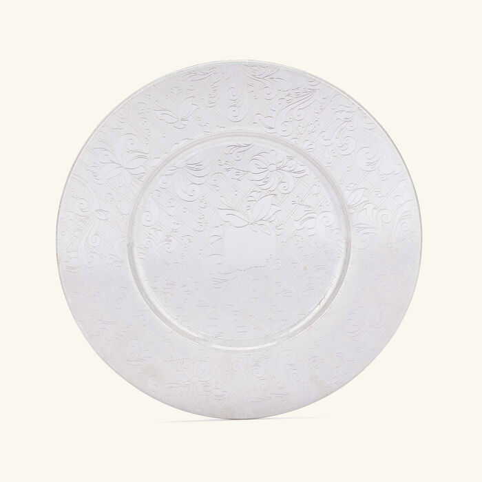 christofle jardin d eden charger plate silver plated 32cm