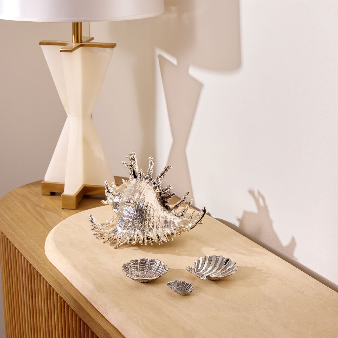 buccellati venus shell bowl small