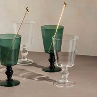 Hana Drinking Glass Clear ira udaipur hana drinking glass clear