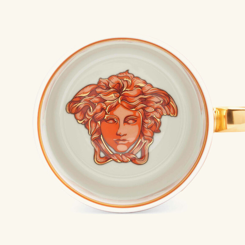 Orange Coin Mug White versace orange coin mug white