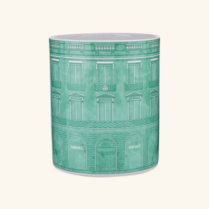 Palazzo Vase Round Small Green versace palazzo vase round small green