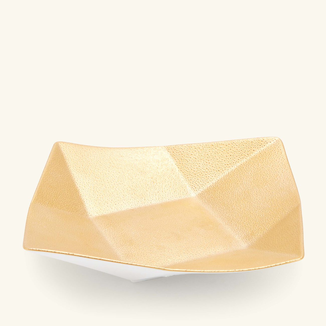 bernardaud gouttes d or cavanna serving platter sqaure gold 17cm