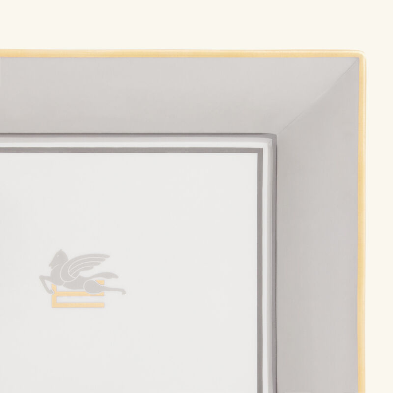 Pegaso Trinket Tray Rectangular Small Grey etro pegaso trinket tray rectangular small grey