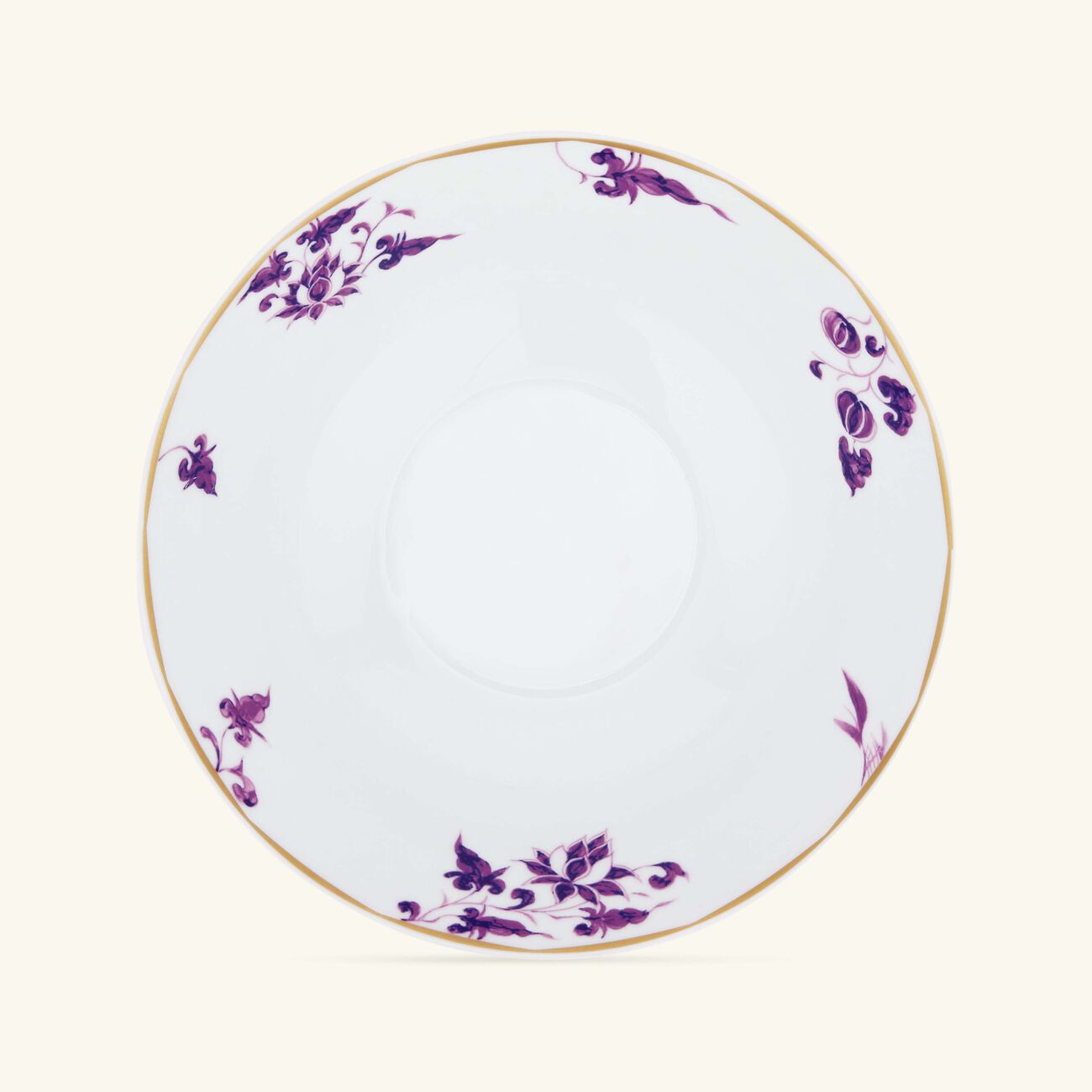 Prunus Salad Bowl Purple 25cm bernardaud prunus salad bowl purple 25cm