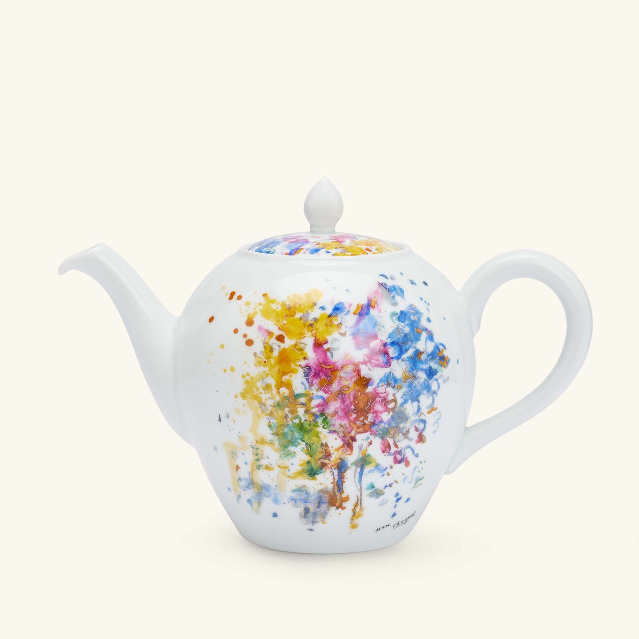 Chagall Bouquet De Fleurs Tea Pot bernardaud chagall bouquet de fleurs tea pot