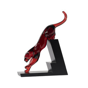 Panther The Leap Sculpture - Limited Edition, medium