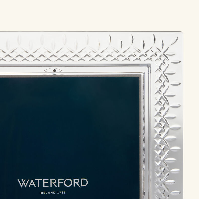 waterford lismore photo frame clear 8x10in