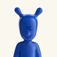 لادرو منحوتة ذا أنديجو صغيرة زرقاء