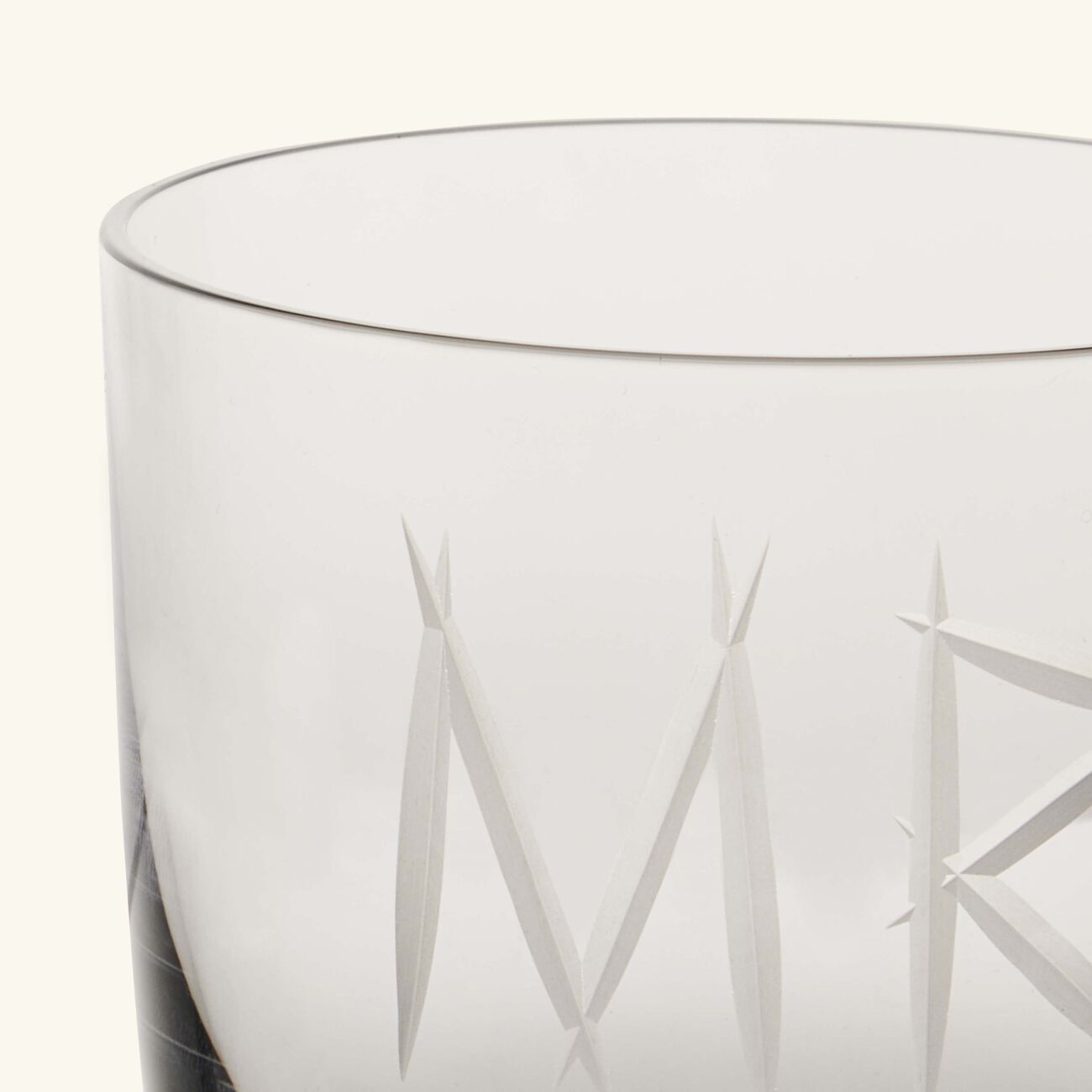 ABC MR Drinking Glass Clear ruckl abc mr drinking glass clear