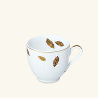 Vegetal Tea Cup & Saucer Gold bernardaud vegetal tea cup saucer gold