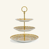 Medusa Rhapsody Cake Stand Gold versace medusa rhapsody cake stand gold