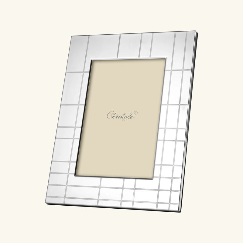 Graphik Picture Frame Stainless Steel 10x15cm christofle graphik picture frame stainless steel 10x15cm