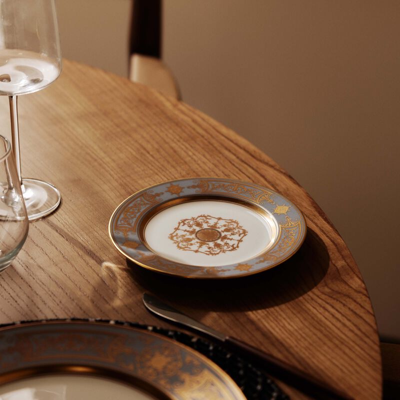 برناردو طبق الخبز والزبدة أو روا دائري باللون الذهبي 16 سم