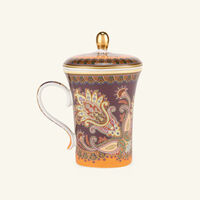 etro thistle mug with lid pink