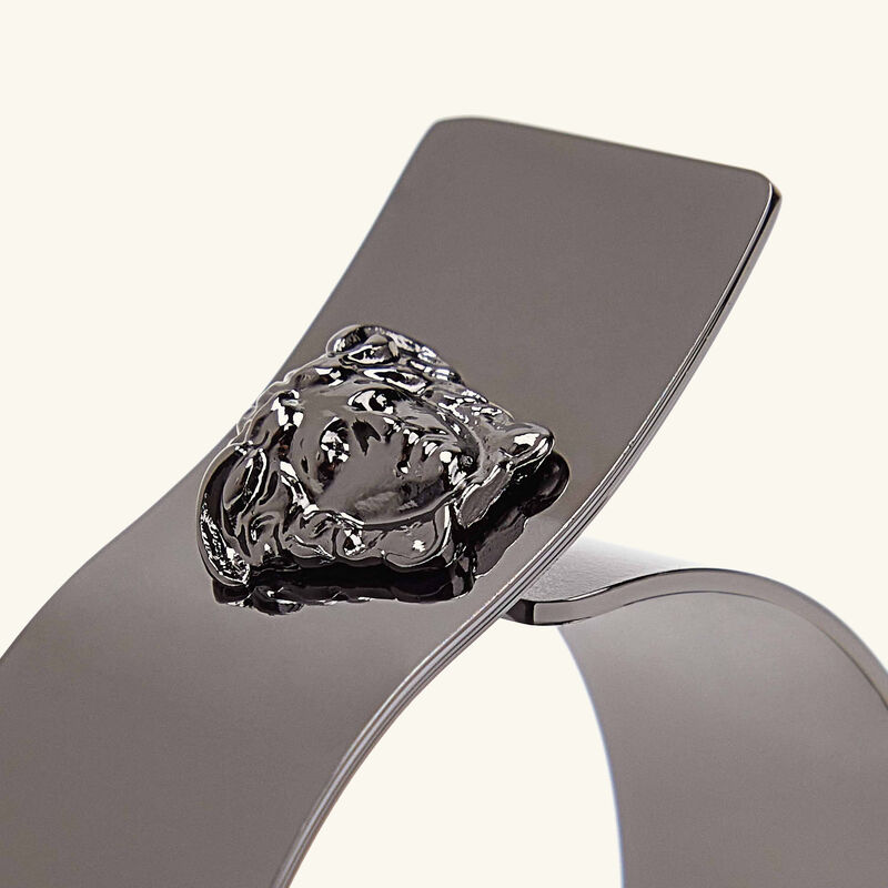 versace medusa napkin ring black set of 4