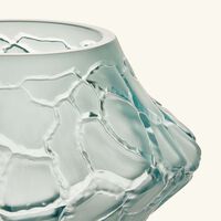 مزهرية تيرامينيرال كالديرا فوتيف الدائرية الصغيرة باللون الأزرق لاليك مزهرية تيرامينيرال كالديرا فوتيف الدائرية الصغيرة باللون الأزرق