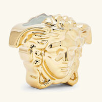 versace medusa grande vase mini gold