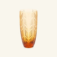 ZIG ZAG Champagne Glass Orange missoni home zig zag champagne glass orange
