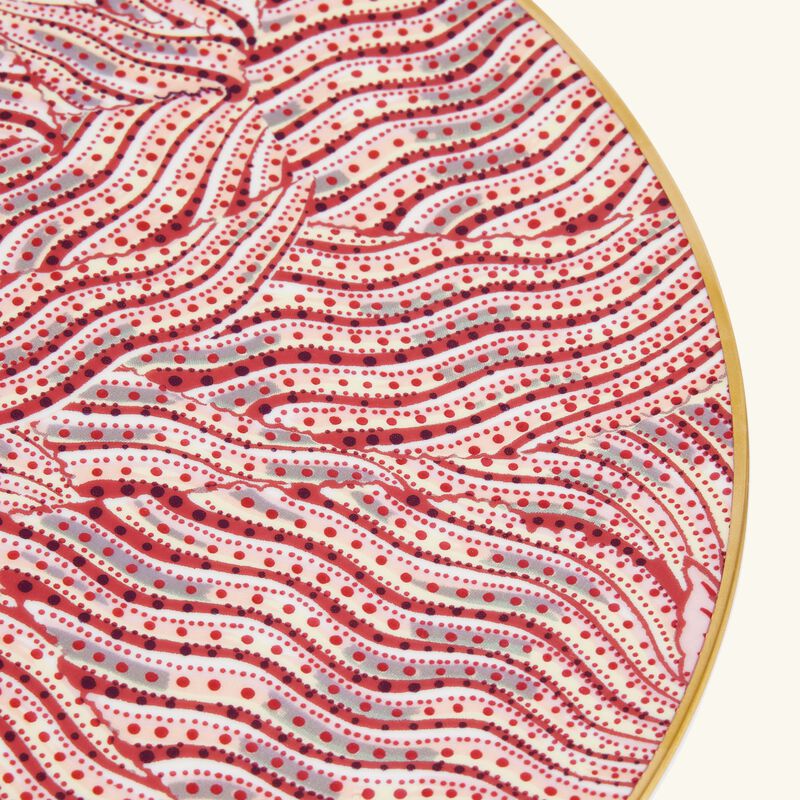 برناردو طبق كبير من مجموعة براكينييه دائري أحمر 20 سم