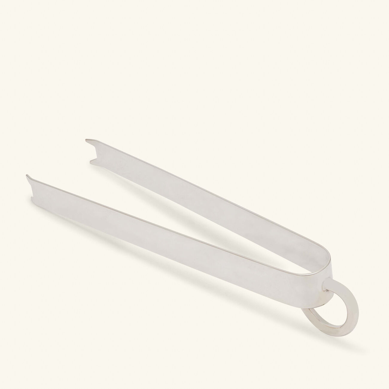 christofle vertigo ice tongs silver plated