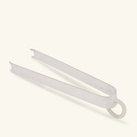christofle vertigo ice tongs silver plated